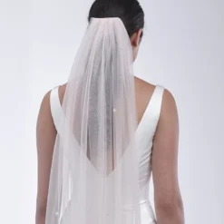 Poirier S49-120-1-Blush Sluier