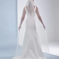 Poirier S49-210-1-Blush Sluier -Exporteren Pracht Trouw Winkel poirier s49 210 1 blush veil 4