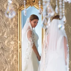 Poirier S142-350/1/MED Sluier -Exporteren Pracht Trouw Winkel poirier schleier s142 350 1 2