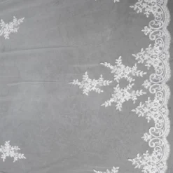 Sluier Met Italiaanse Kant S115-300/1/MED | Poirier -Exporteren Pracht Trouw Winkel s115 300 1 med 002 02 1