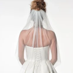 Poirier S12-075-1-SOFT-Wit Sluier