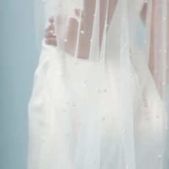 Poirier S19-120-1-Soft Sluier Ivoor -Exporteren Pracht Trouw Winkel s19 120 1 soft 002 s19 120 002 03