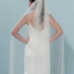 Poirier S19-300-1-Soft Sluier Ivoor -Exporteren Pracht Trouw Winkel s19 300 1 soft 002 s19 300 002 03