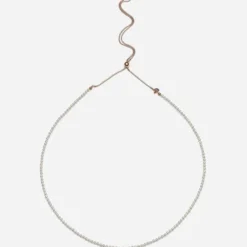 Abrazi Jorja Pearl Necklace Rose