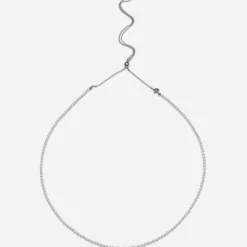 Abrazi Jorja Parel Ketting Zilver